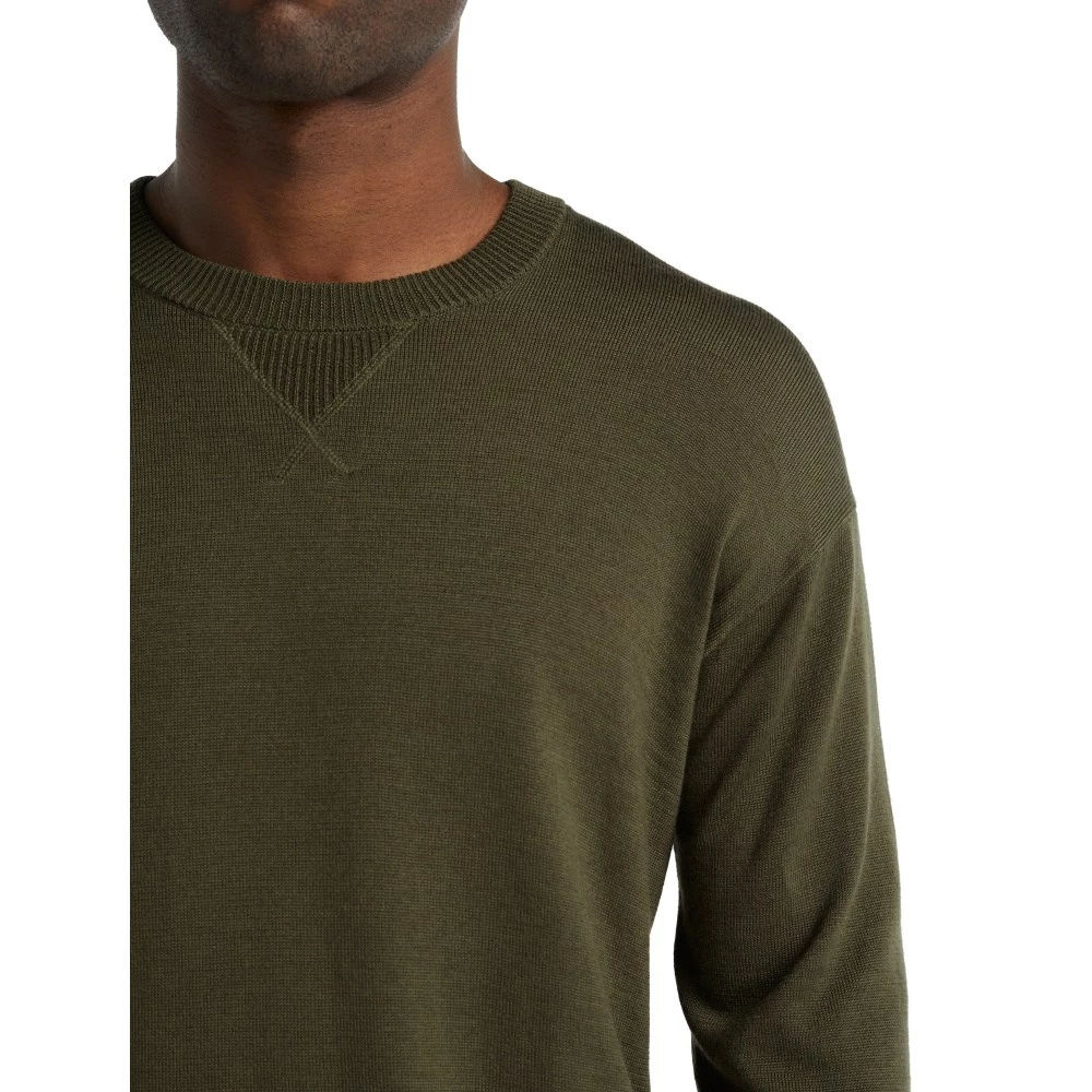 Icebreaker Merino Hybrid Nova Mens Jersey Loden 2XL 8 Icebreaker Merino Hybrid Nova Mens Jersey Loden 2XL - Image 6