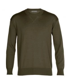Icebreaker Merino Hybrid Nova Mens Jersey Loden L -Cheap Icebreaker Shop 104971069 8 1