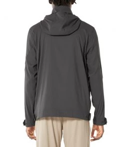 Icebreaker Merino Hybrid Briar Mens Hooded Jacket Grey XL -Cheap Icebreaker Shop 104974003 3