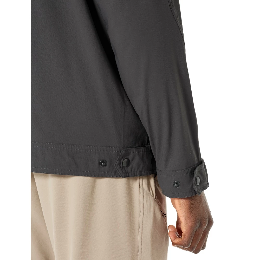 Icebreaker Merino Hybrid Briar Mens Hooded Jacket Grey Medium 9 Icebreaker Merino Hybrid Briar Mens Hooded Jacket Grey Medium - Image 7