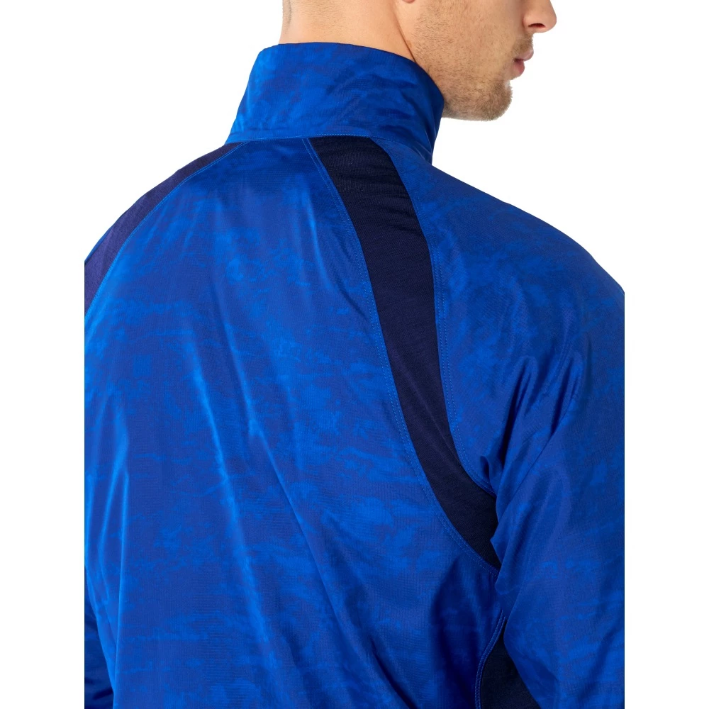 Icebreaker Merino Hybrid Rush Mens Windbreaker Jacket Blue 6 Icebreaker Merino Hybrid Rush Mens Windbreaker Jacket Blue - Image 4