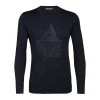 Icebreaker Merino Tech Lite Mens LS Crewe Oneberg Midnight Navy -Cheap Icebreaker Shop 105162401 1