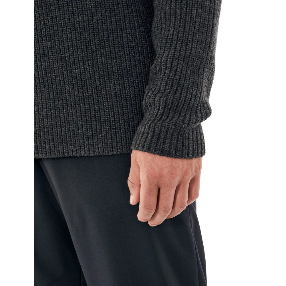 Icebreaker Merino Hillock Mens Funnel Neck Sweater Chartreuse Heather XL 9 Icebreaker Merino Hillock Mens Funnel Neck Sweater Chartreuse Heather XL - Image 7