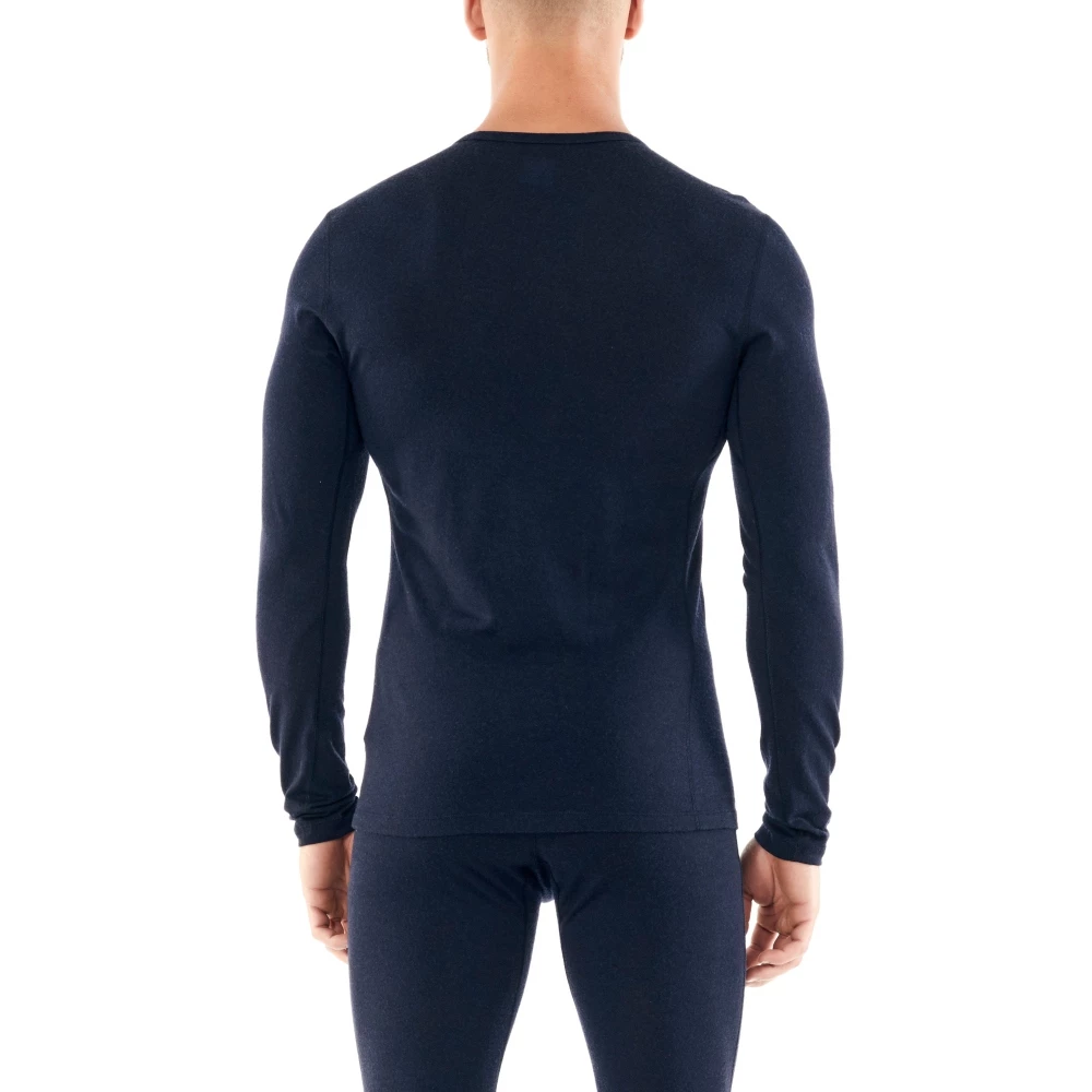 Icebreaker Merino 200 Oasis Fox Mens Long Sleeve Shirt Navy M 4 Icebreaker Merino 200 Oasis Fox Mens Long Sleeve Shirt Navy M - Image 2
