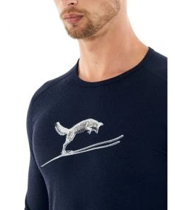 Icebreaker Merino 200 Oasis Fox Mens Long Sleeve Shirt Navy M 14 Icebreaker Merino 200 Oasis Fox Mens Long Sleeve Shirt Navy M -Cheap Icebreaker Shop 105209401 6