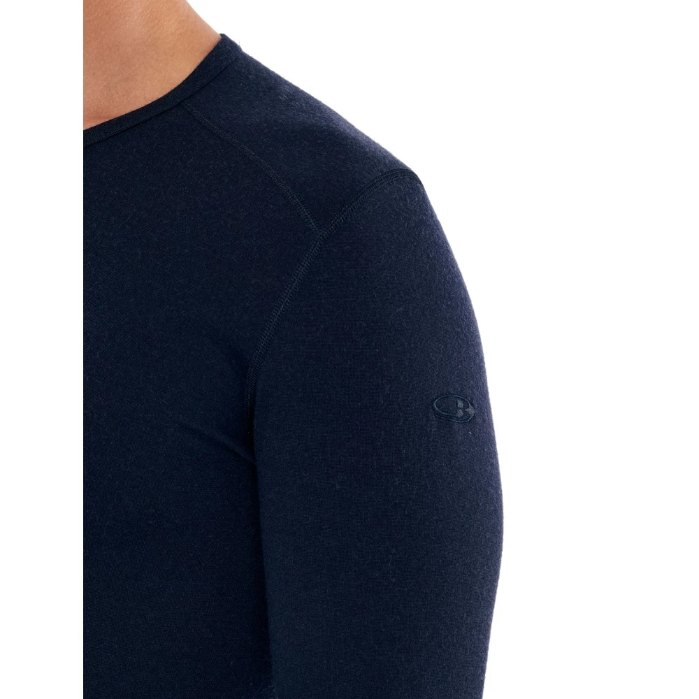Icebreaker Merino 200 Oasis Fox Mens Long Sleeve Shirt Navy M 8 Icebreaker Merino 200 Oasis Fox Mens Long Sleeve Shirt Navy M - Image 6