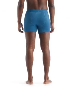 Icebreaker Merino Hybrid Cool-Lite Anatomica Mens Boxers Blue -Cheap Icebreaker Shop 105246351 4 1