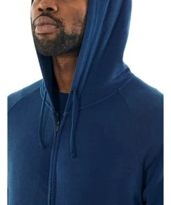 Icebreaker Merino Nature Dye Helliers Mens Zip Hoodie True Indigo Dark 2XL 16 Icebreaker Merino Nature Dye Helliers Mens Zip Hoodie True Indigo Dark 2XL -Cheap Icebreaker Shop 105311429 8 1