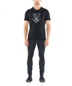 Icebreaker Merino Tech Lite Arctic Fox Mens T-Shirt Black XL -Cheap Icebreaker Shop 105439001 4