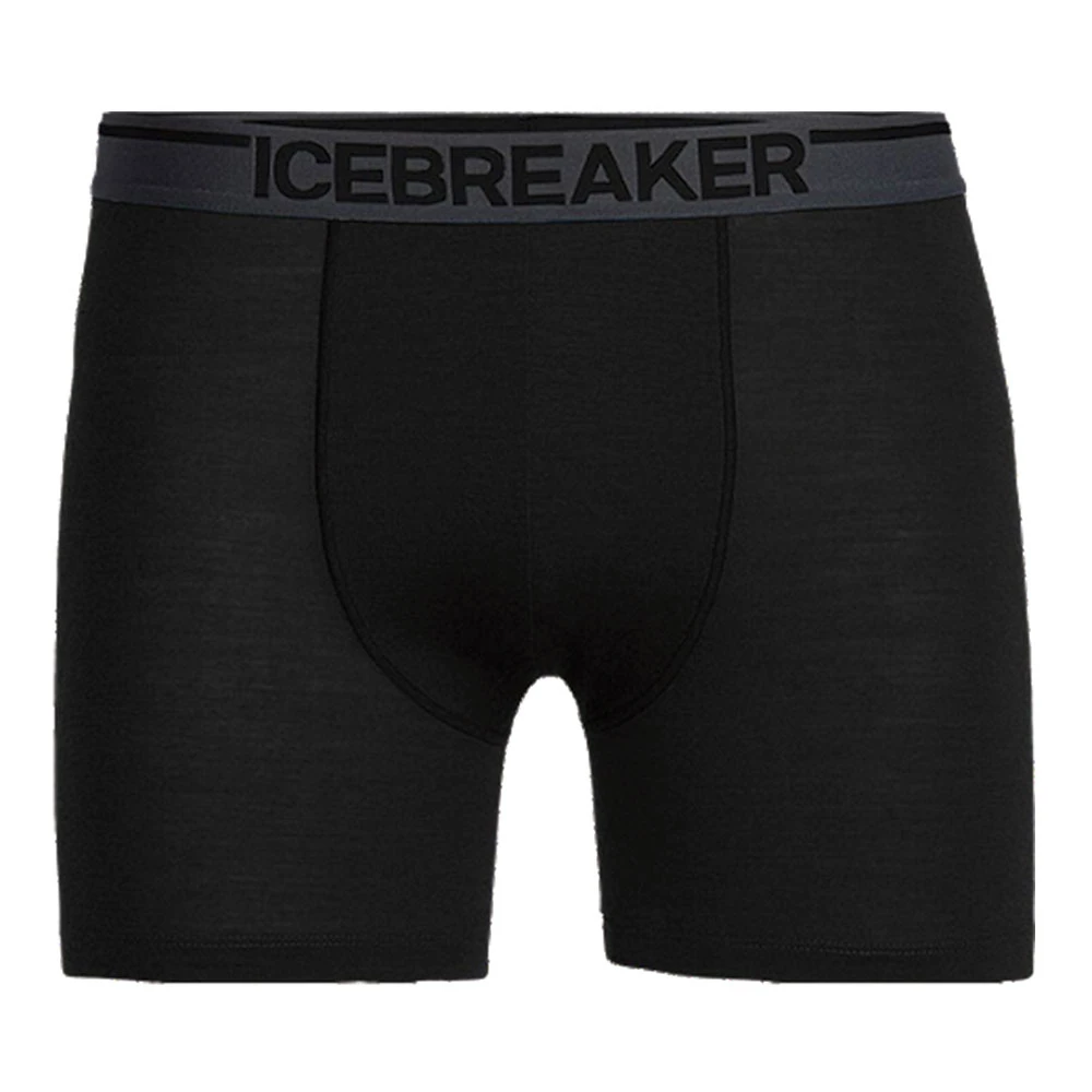 Icebreaker Mens Merino Anatomica Boxers Black/Monsoon 3 Icebreaker Mens Merino Anatomica Boxers Black/Monsoon