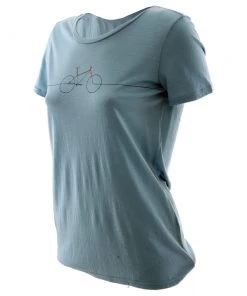 Icebreaker Merino Tech Lite Womens T-Shirt Cadence Blue S