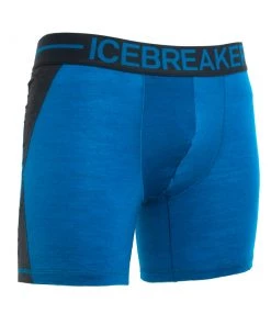 Icebreaker Mens Merino Hybrid Anatomica Zone Boxers Alpine/Monsoon L -Cheap Icebreaker Shop 126795 4 n 2