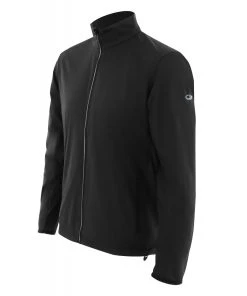 Icebreaker Mens Cool-Lite Incline Windbreaker Jacket Black L