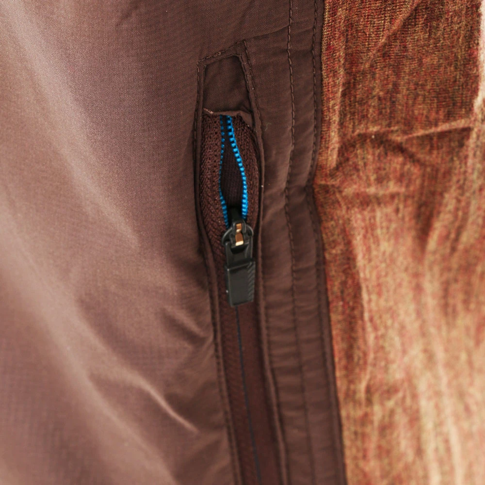 Icebreaker Mens MerinoLOFT Descender Hybrid Jacket Walnut/Bronze Heather L 5 Icebreaker Mens MerinoLOFT Descender Hybrid Jacket Walnut/Bronze Heather L - Image 3