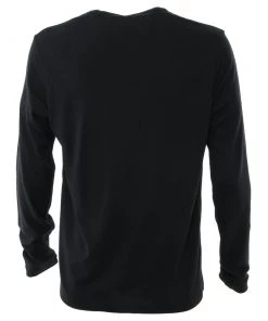 Icebreaker Mens Merino Tech 200 Long Sleeve Crewe Shirt Black M -Cheap Icebreaker Shop 126831 3 n 3