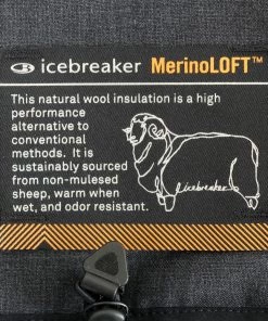 Icebreaker Mens MerinoLOFT Stratus Transcend Hooded Jacket Black L -Cheap Icebreaker Shop 126877 7 n