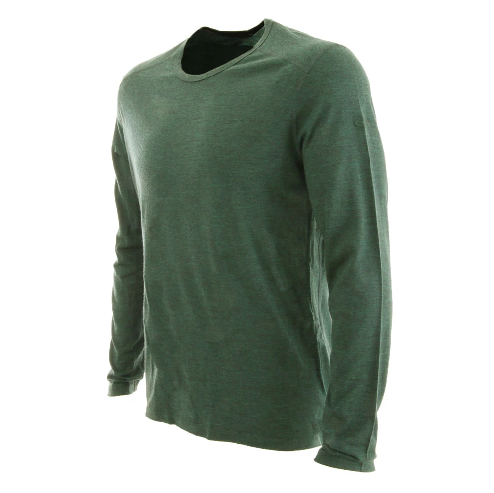 Icebreaker Mens Merino 200 Oasis LS Crewe Imperial Heather M 5 Icebreaker Mens Merino 200 Oasis LS Crewe Imperial Heather M - Image 3