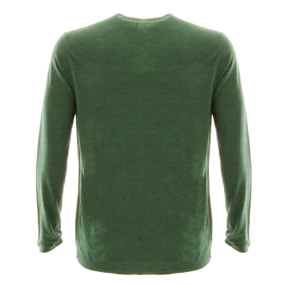 Icebreaker Mens Merino 200 Oasis LS Crewe Imperial Heather M 6 Icebreaker Mens Merino 200 Oasis LS Crewe Imperial Heather M - Image 4