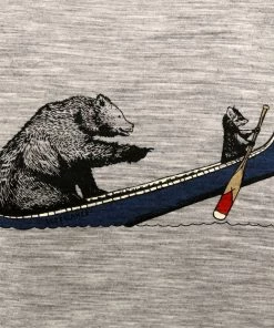 Icebreaker Merino Tech Lite Short Sleeve Crewe Canoe Companions Mens T-Shirt Metro Heather 2XL 7 Icebreaker Merino Tech Lite Short Sleeve Crewe Canoe Companions Mens T-Shirt Metro Heather 2XL -Cheap Icebreaker Shop 135476 4 n y 5