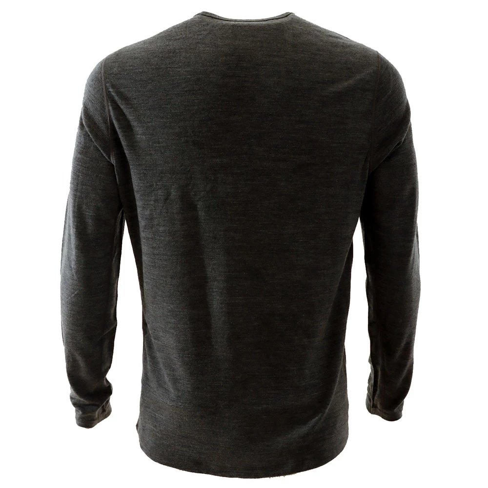 Icebreaker Merino 260 Tech Mens Thermal Long Sleeve Shirt Grey 6 Icebreaker Merino 260 Tech Mens Thermal Long Sleeve Shirt Grey - Image 4