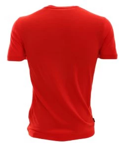 Icebreaker Tech Lite Whitecap Whale Mens T-Shirt Red Small