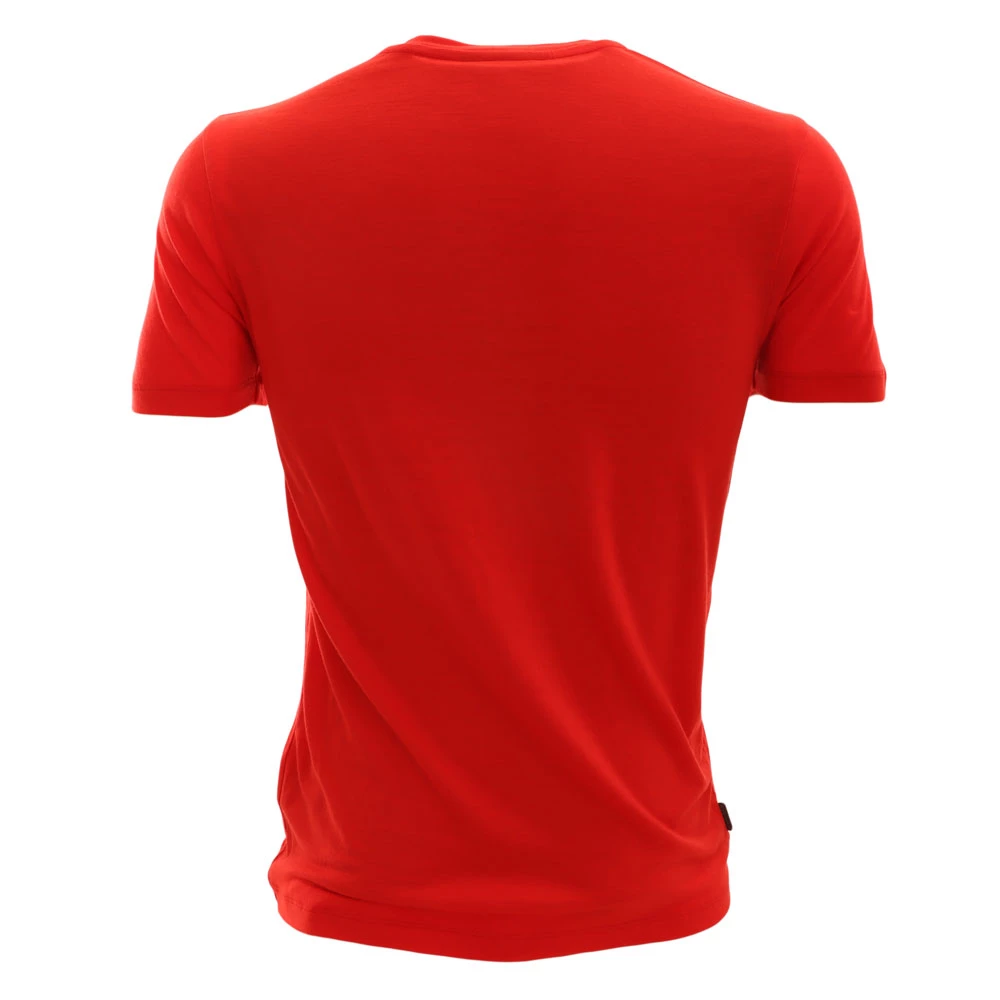 Icebreaker Tech Lite Whitecap Whale Mens T-Shirt Red Small 3 Icebreaker Tech Lite Whitecap Whale Mens T-Shirt Red Small