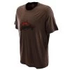 Icebreaker Tech Lite Tetons Salmon Mens T-Shirt Brown 2XL -Cheap Icebreaker Shop 151560 2 n y 11