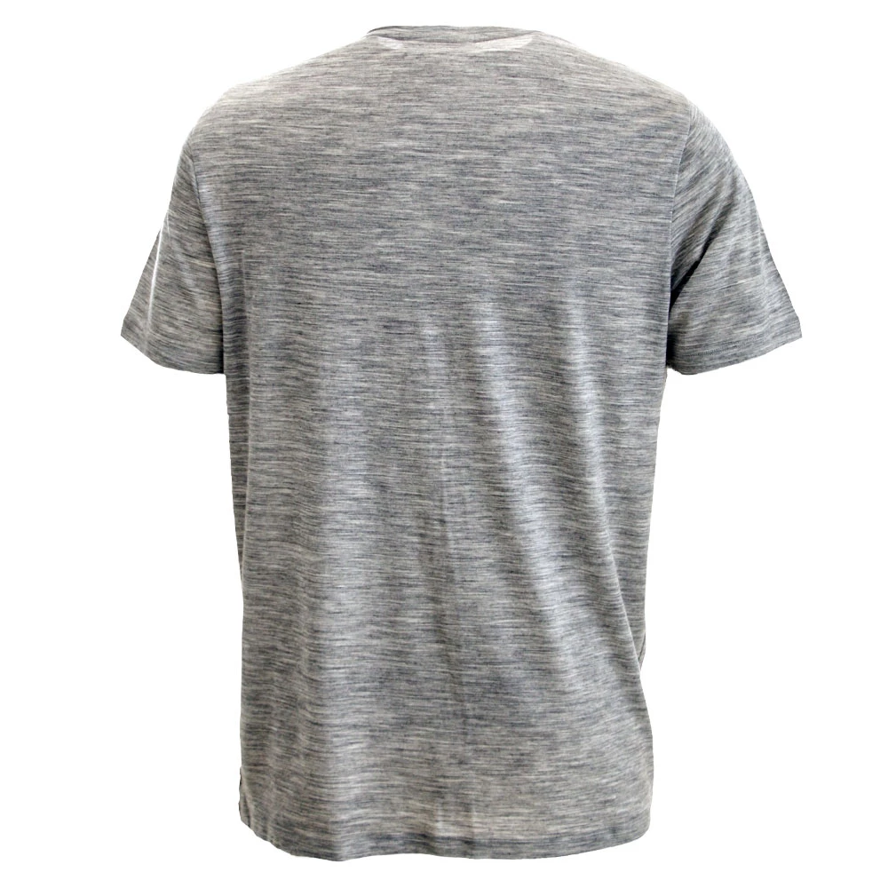 Icebreaker Tech Lite K2 Crest Mens T-Shirt Light Grey XL 4 Icebreaker Tech Lite K2 Crest Mens T-Shirt Light Grey XL - Image 2