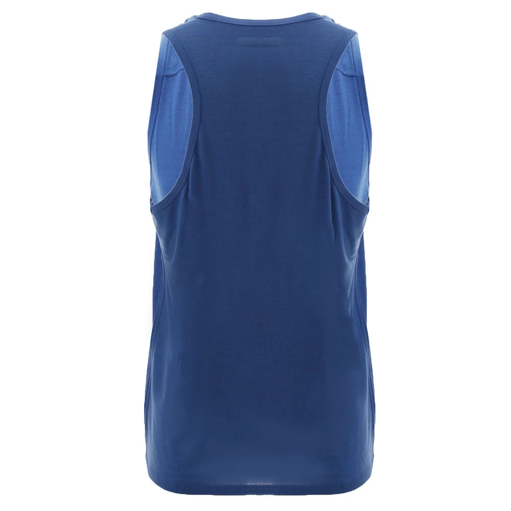 Icebreaker Merino Hybrid Amplify Mens Tank Blue M 3 Icebreaker Merino Hybrid Amplify Mens Tank Blue M