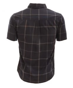 Icebreaker Merino Hybrid Mens Collared Dress Shirt Dark Blue Grey S