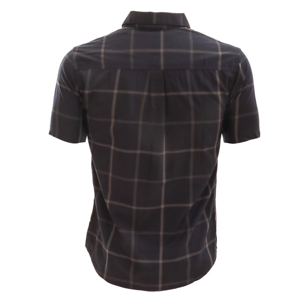 Icebreaker Merino Hybrid Mens Collared Dress Shirt Dark Blue Grey S 3 Icebreaker Merino Hybrid Mens Collared Dress Shirt Dark Blue Grey S