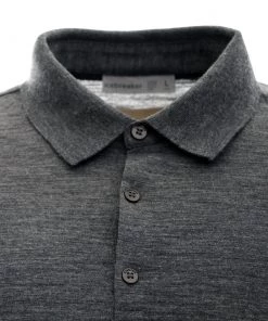 Icebreaker Merino Tech Lite Mens Short Sleeve Polo Jet Heather M 9 Icebreaker Merino Tech Lite Mens Short Sleeve Polo Jet Heather M -Cheap Icebreaker Shop 151720 4 n y 8