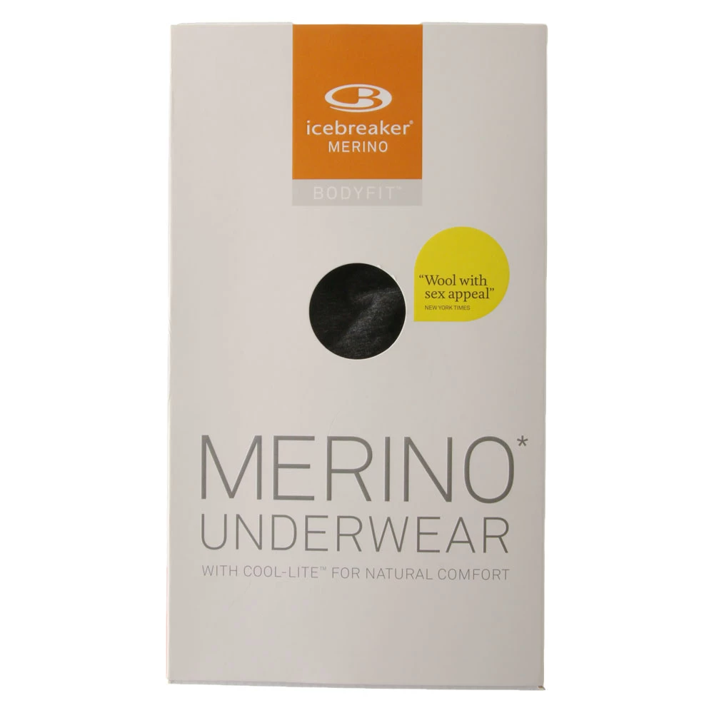 Icebreaker Cool-Lite Anatomica Mens Boxers Black Heather 2XL 5 Icebreaker Cool-Lite Anatomica Mens Boxers Black Heather 2XL - Image 3