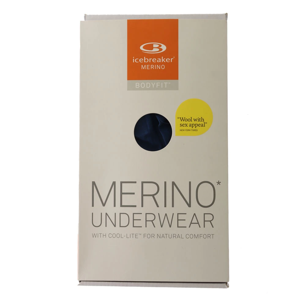 Icebreaker Cool-Lite Anatomica Mens Boxers Estate Blue Large 3 Icebreaker Cool-Lite Anatomica Mens Boxers Estate Blue Large