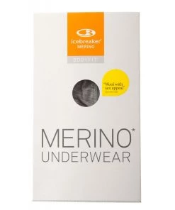 Icebreaker Merino Anatomica Mens Boxers Metro Heather S -Cheap Icebreaker Shop 151780 4 n y 1