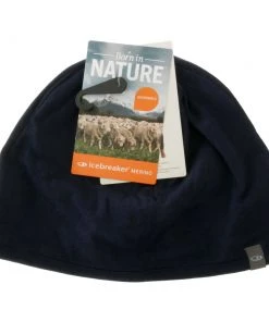 Icebreaker Merino Reversible Beanie Midnight Navy/Gritstone Heather