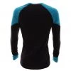 Icebreaker Merino BodyfitZone 260 Mens Long Sleeve Shirt Blue Black M -Cheap Icebreaker Shop 161436 2 n y 1