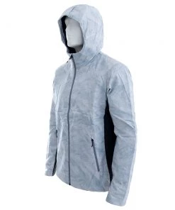 Icebreaker Merino Hybrid Helix Mens Hooded Jacket Enamel L
