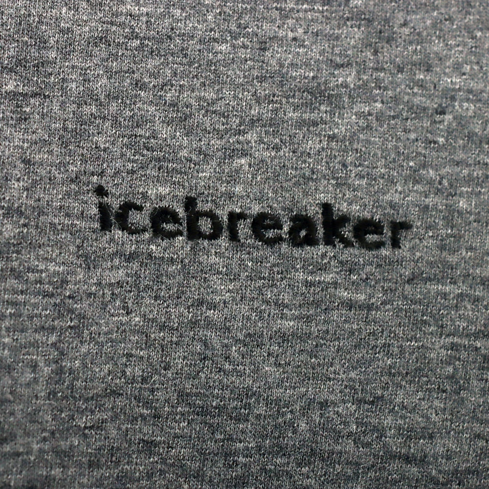 Icebreaker Merino Hybrid Central Mens T-Shirt Grey 5 Icebreaker Merino Hybrid Central Mens T-Shirt Grey - Image 3