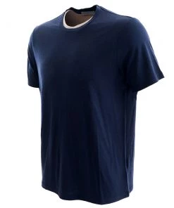 Icebreaker Merino Tech Lite II Mens T-Shirt Navy Blue