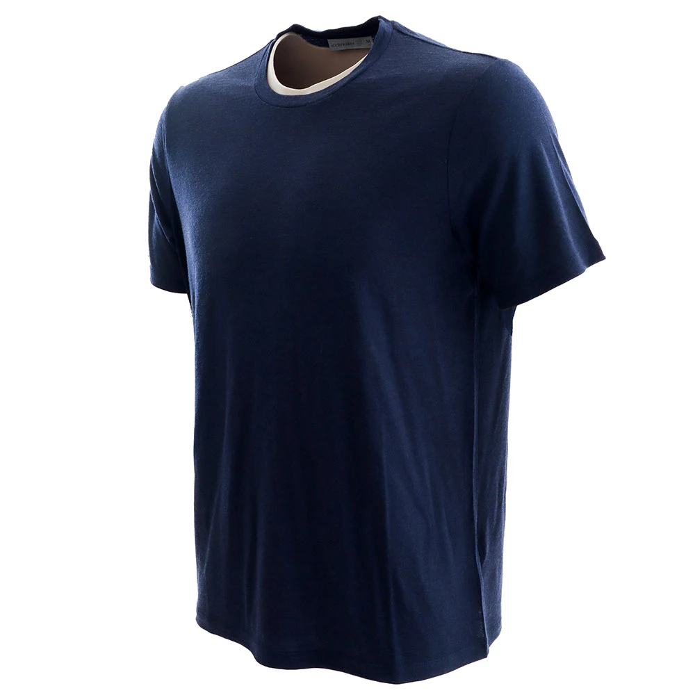 Icebreaker Merino Tech Lite II Mens T-Shirt Navy Blue 3 Icebreaker Merino Tech Lite II Mens T-Shirt Navy Blue