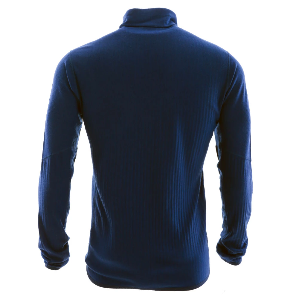 Icebreaker Merino Descender Mens LS Zip Jacket Royal Navy 4 Icebreaker Merino Descender Mens LS Zip Jacket Royal Navy - Image 2