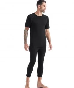 Icebreaker Merino BodyfitZone 150 Mens Thermal T-Shirt Black 13 Icebreaker Merino BodyfitZone 150 Mens Thermal T-Shirt Black -Cheap Icebreaker Shop 3 37 15