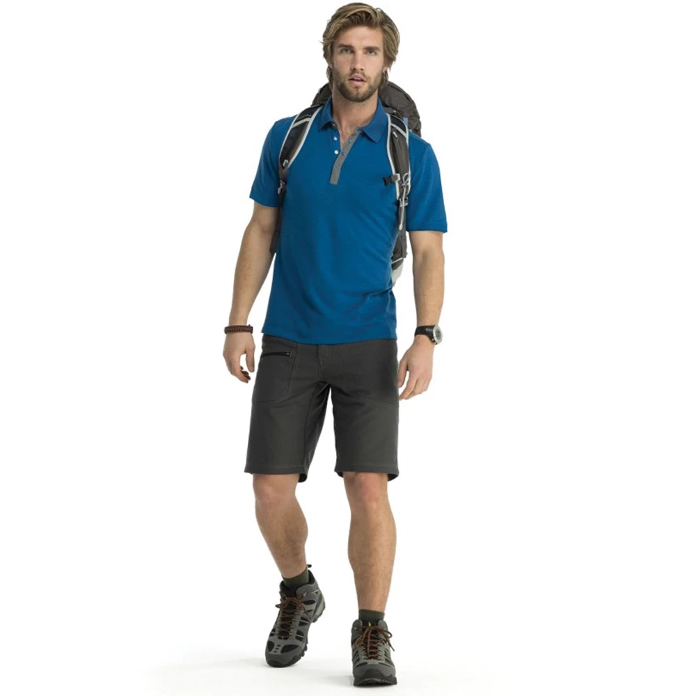 Icebreaker Mens Compass Shorts Monsoon/Black 38 5 Icebreaker Mens Compass Shorts Monsoon/Black 38 - Image 3