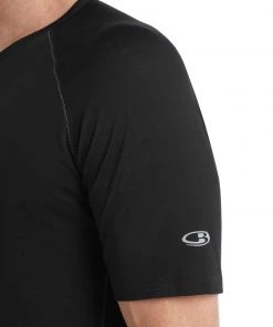 Icebreaker Merino BodyfitZone 150 Mens Thermal T-Shirt Black 16 Icebreaker Merino BodyfitZone 150 Mens Thermal T-Shirt Black -Cheap Icebreaker Shop 6 8 40