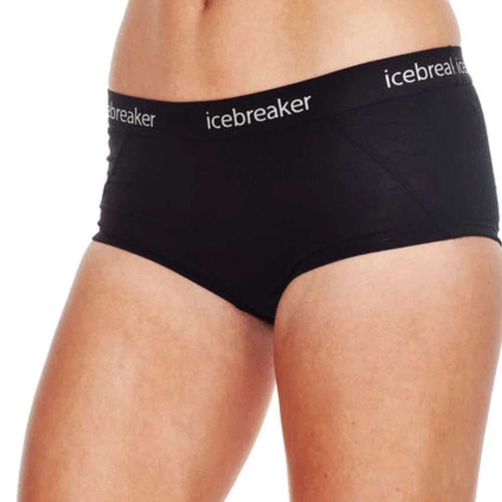 Icebreaker Womens Merino Sprite Hot Pants Black 4 Icebreaker Womens Merino Sprite Hot Pants Black - Image 2