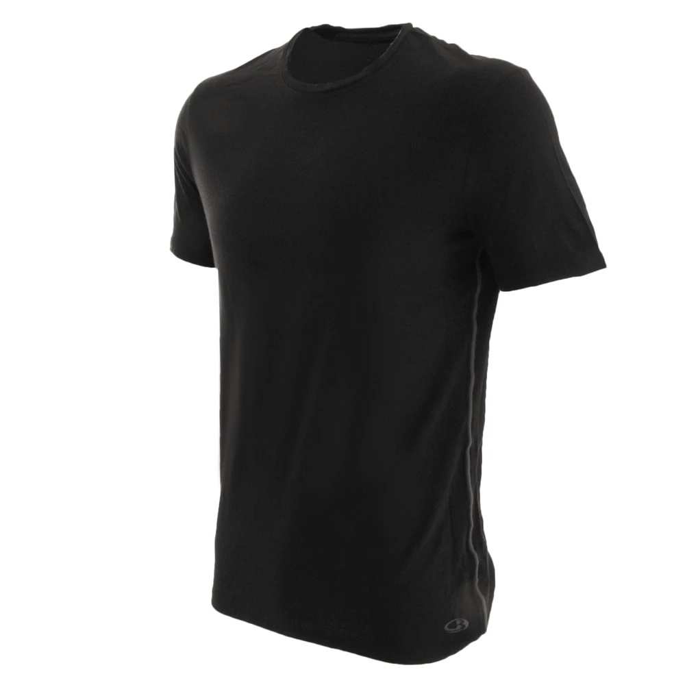 Icebreaker Merino Mens Anatomica Short Sleeve Crewe Shirt Black/Monsoon 5 Icebreaker Merino Mens Anatomica Short Sleeve Crewe Shirt Black/Monsoon - Image 3