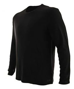 Icebreaker Merino Anatomica Mens Long Sleeve Shirt Black S -Cheap Icebreaker Shop 80316 4 n y 1