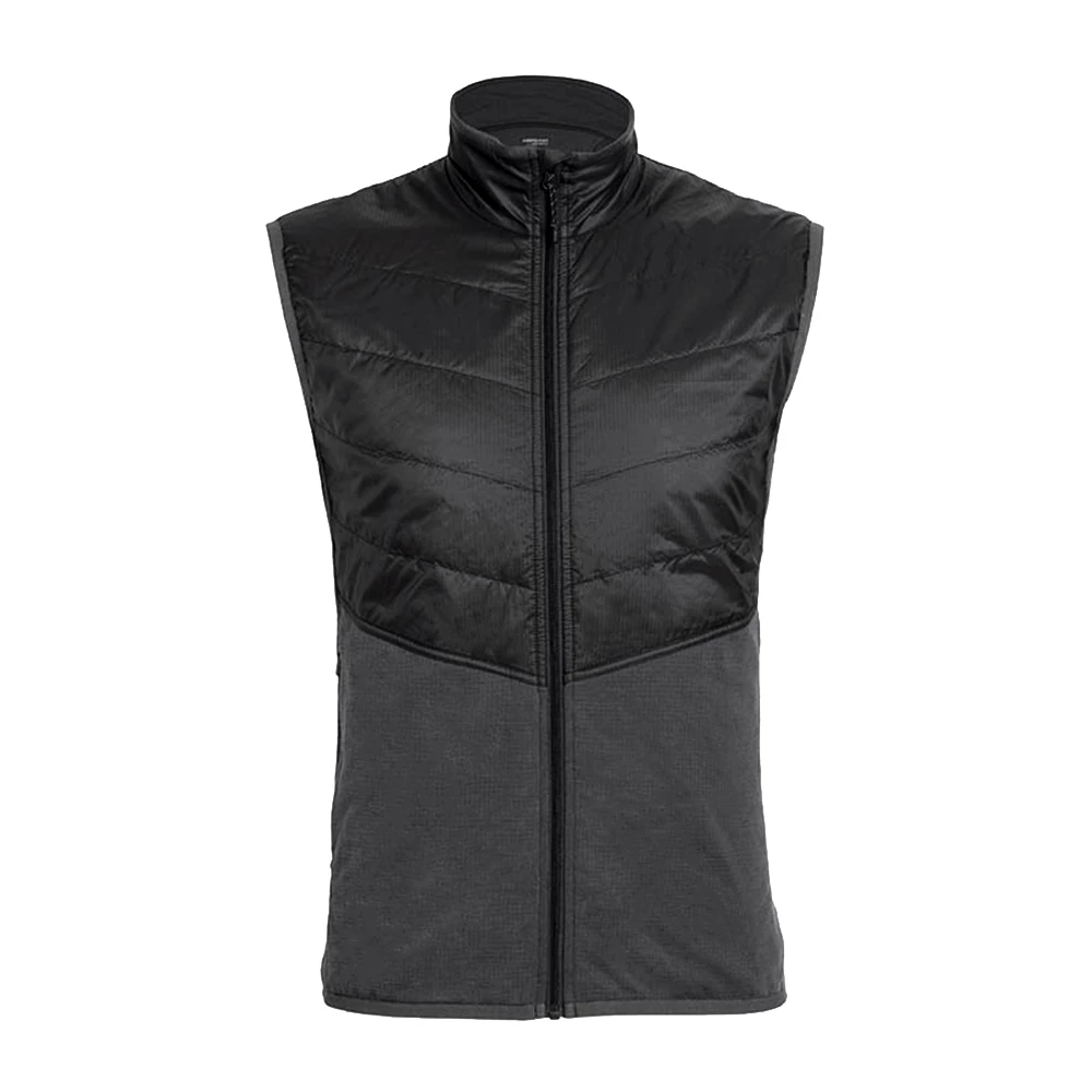 Icebreaker MerinoLOFT Ellipse Mens Vest Monsoon/Black 2XL 3 Icebreaker MerinoLOFT Ellipse Mens Vest Monsoon/Black 2XL