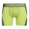 Icebreaker Mens Merino Hybrid Anatomica Zone Boxers Citron/Metal L